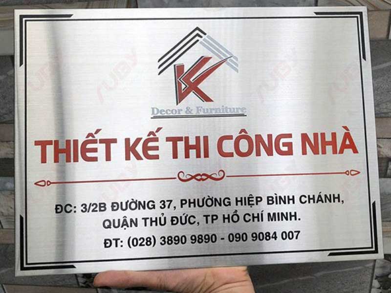 banghieucongty bảng hiệu công ty bằng inox