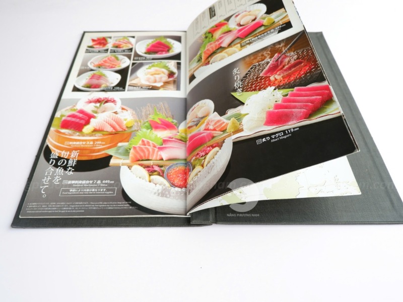bia-cung-menu. Menu bìa cứng cao cấp