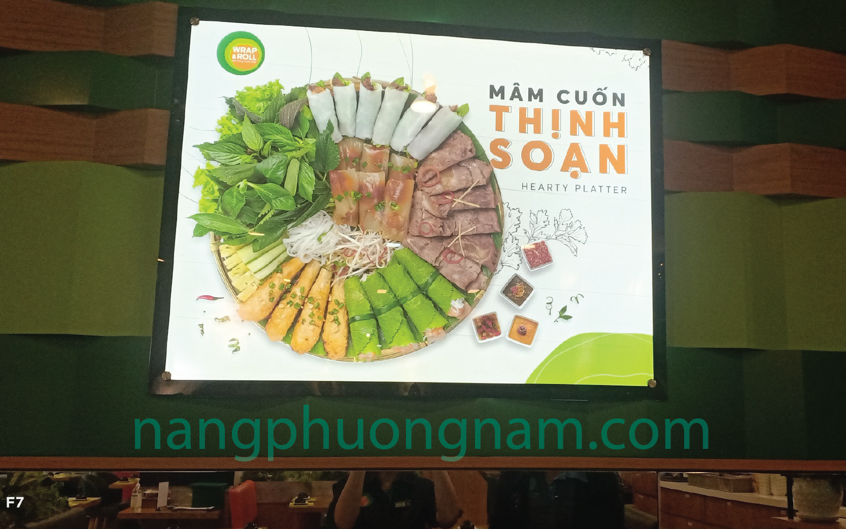 cách trang trí menu - khung tranh đèn cách trang trí menu - khung tranh đèn