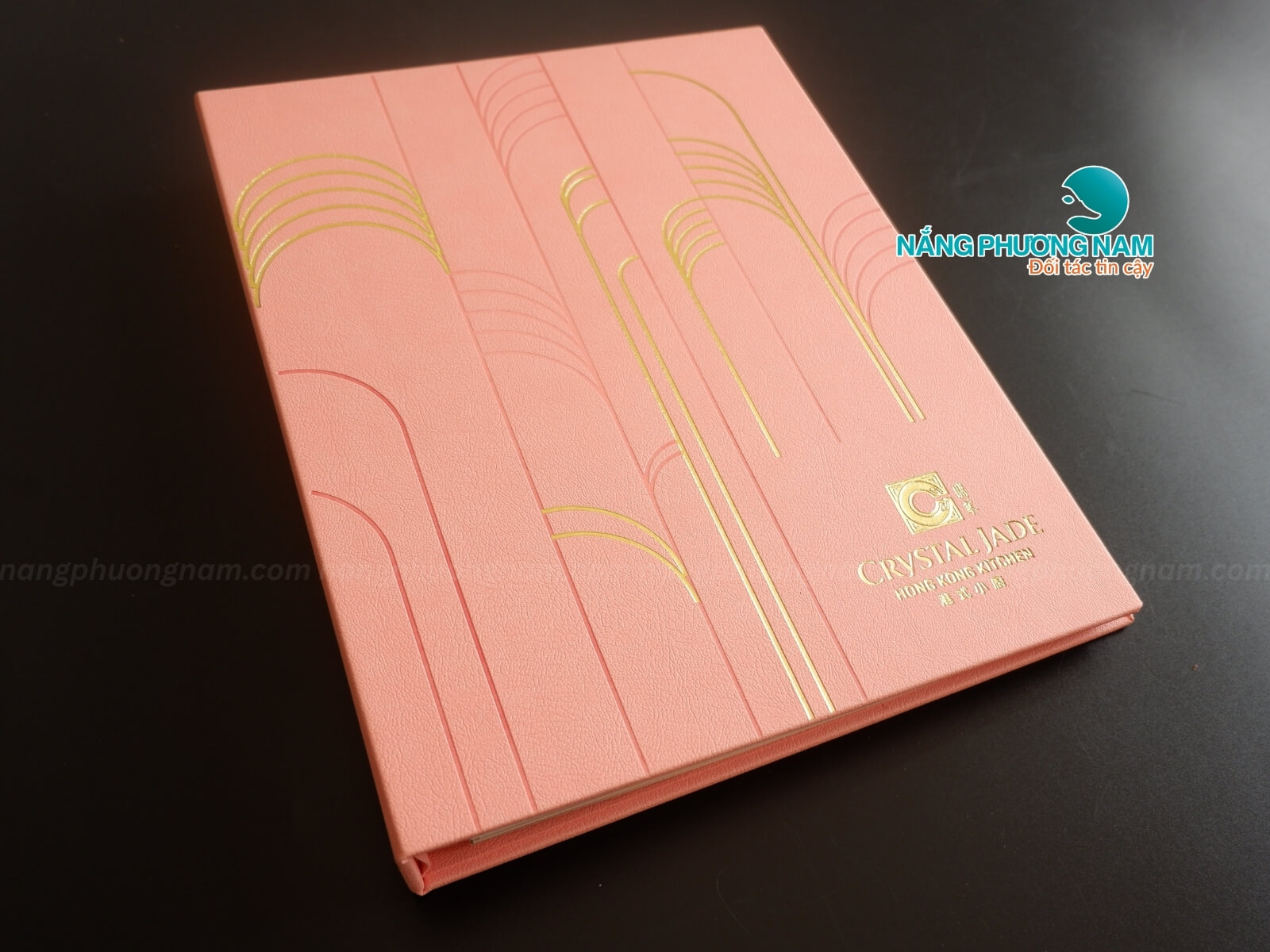 cuon-menu-da cuốn menu bìa da