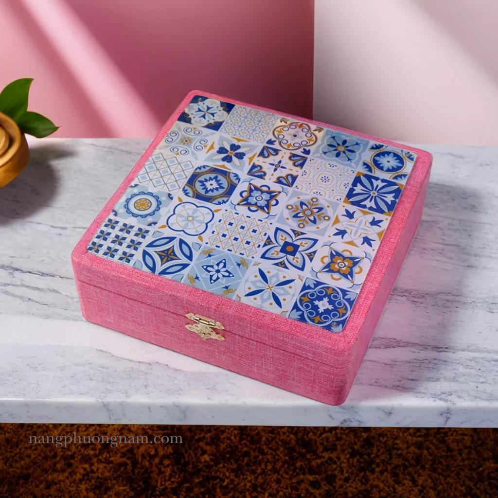 hop banh trung thu bang vai