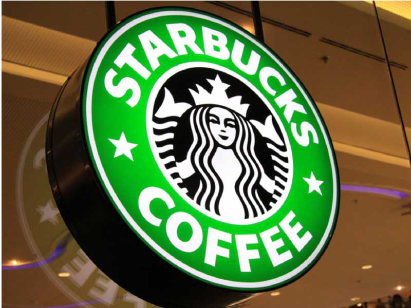 hop-den-thuong-hieu-starbucks Biển quảng cáo thương hiệu cafe Starbucks