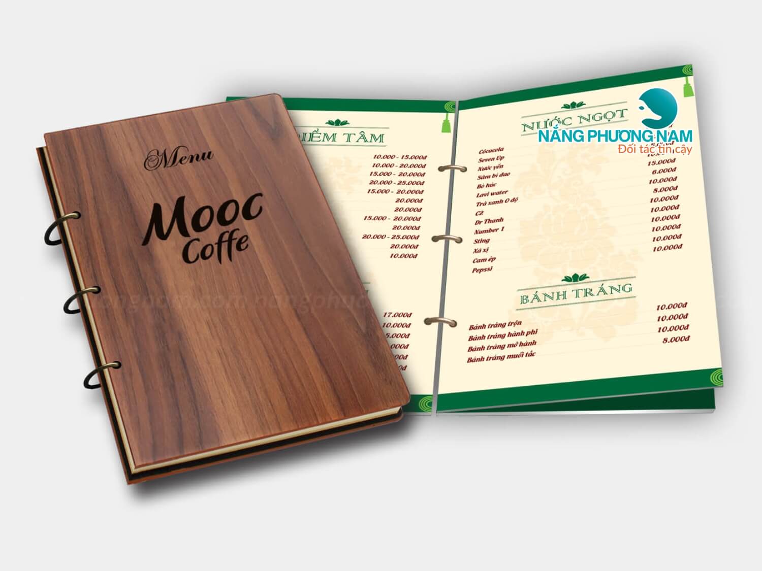 in-an-menu-bia-cong Menu bìa gỗ gáy còng nổi bật