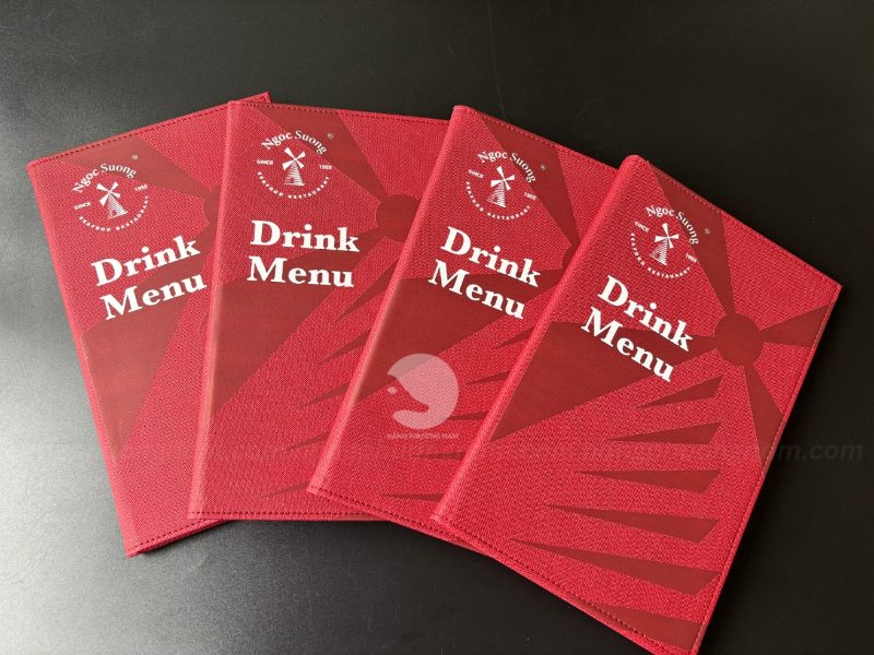 in-an-menu-nha-hang-bia-da Menu bìa da logo in UV