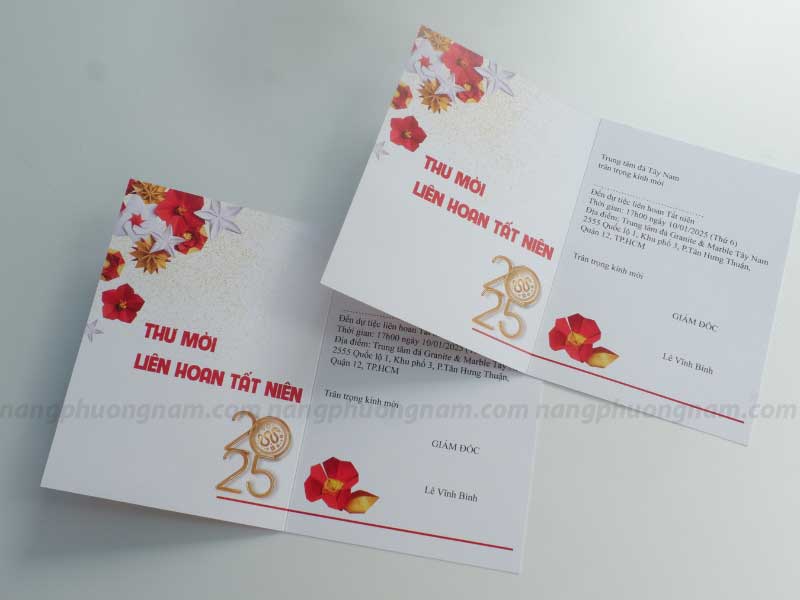 in-an-thu-moi-tiec-tat-nien Chất liệu in ấn thư mời tiệc tất niên