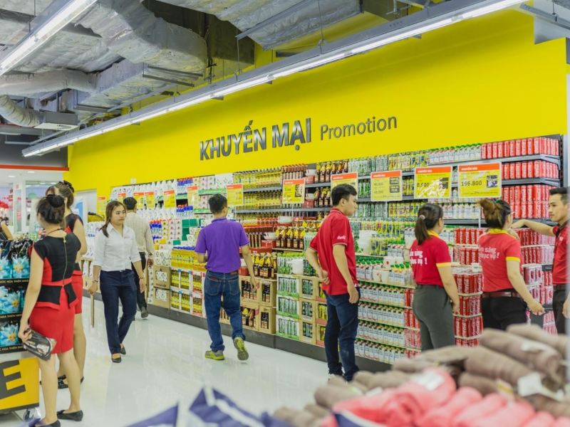 in-decal-dan-chat-luong Decal PP thích hợp cho các không gian siêu thị