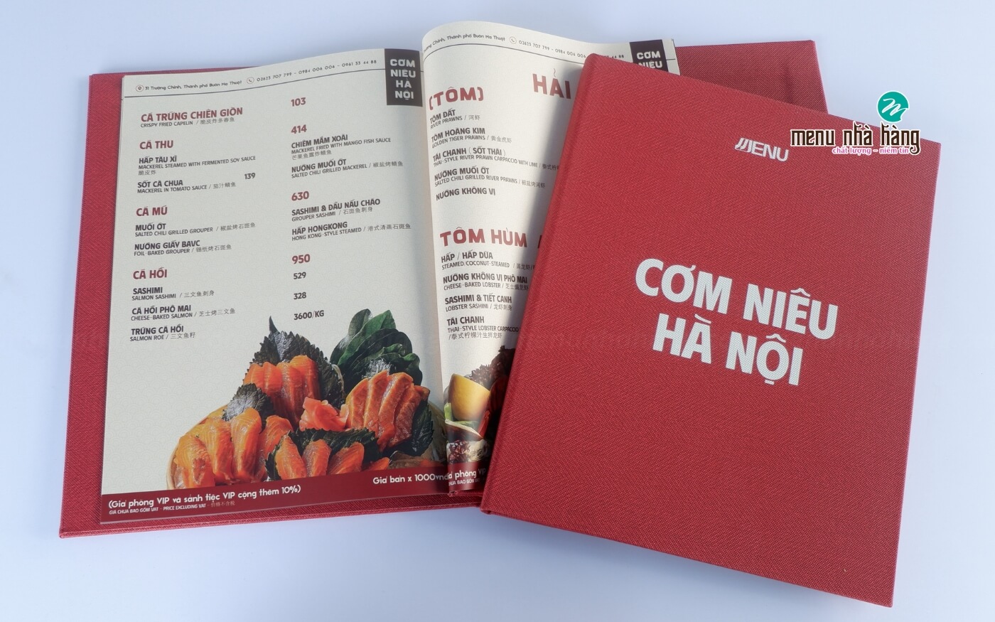 in-menu-bia-da-kich-thuoc-a4 Quyển menu bìa da In UV