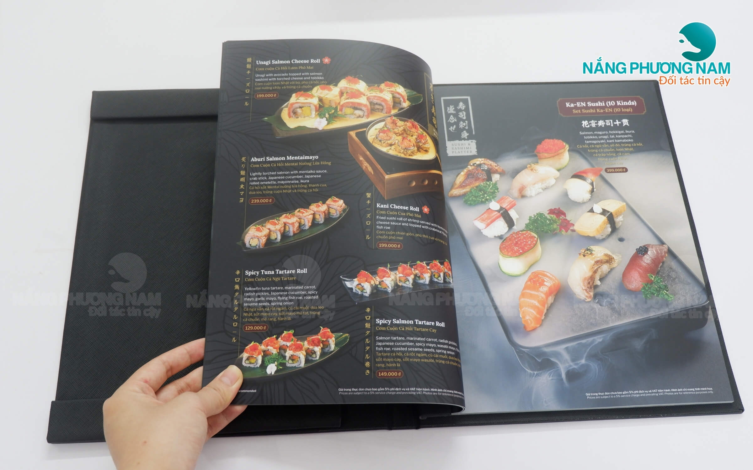 in-menu-nha-hang-sushi In menu nhà hàng Sushi