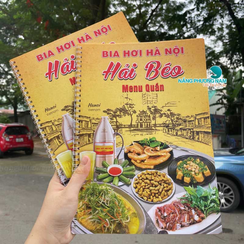 in-menu-quan-nhau-dep Menu quán nhậu Bia Hơi Hà Nội