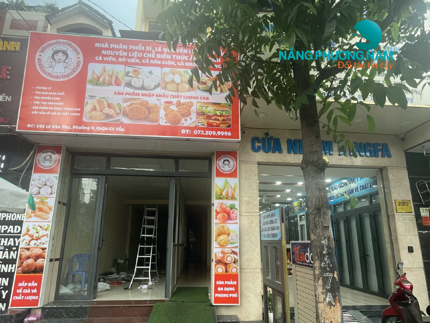 Làm bảng hiệu quảng cáo khung bạt