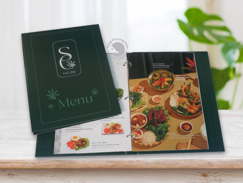 lam-menu-bang-bia-cung in menu nhà hàng đẹp