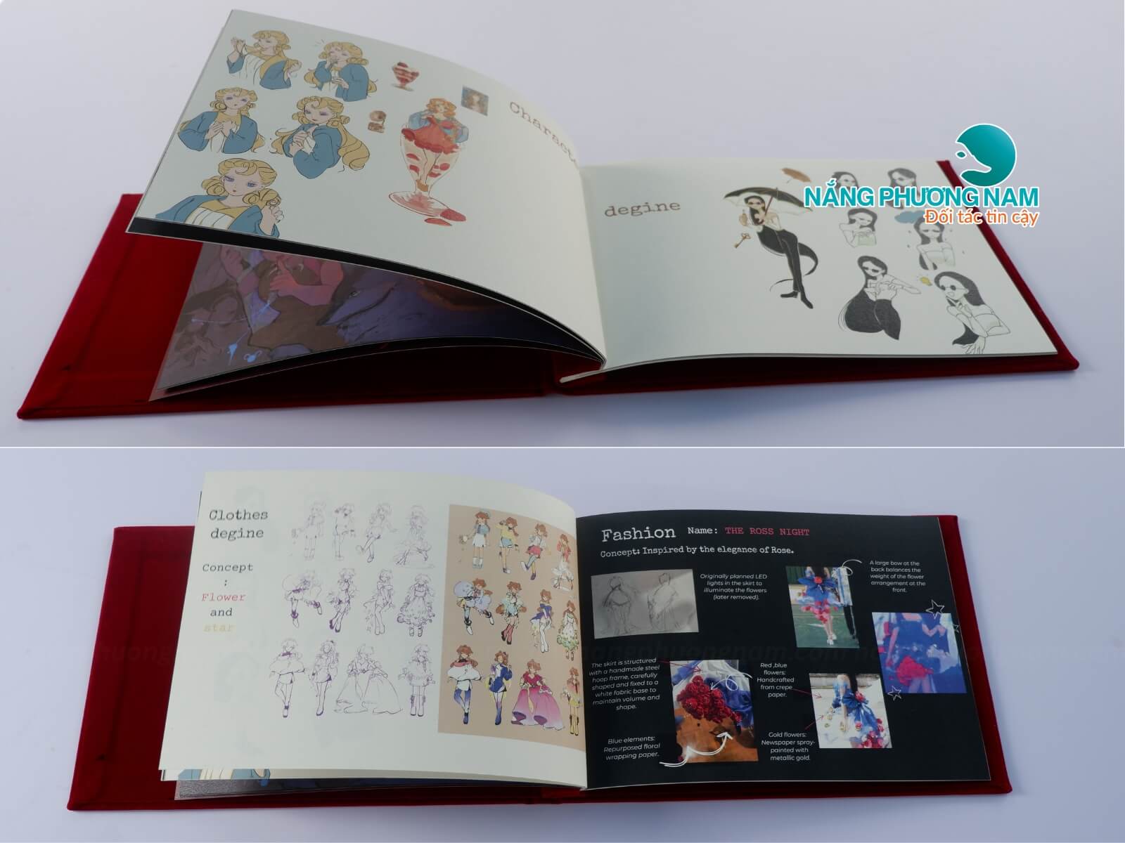 mau-in-an-portfolio in portfolio theo yêu cầu