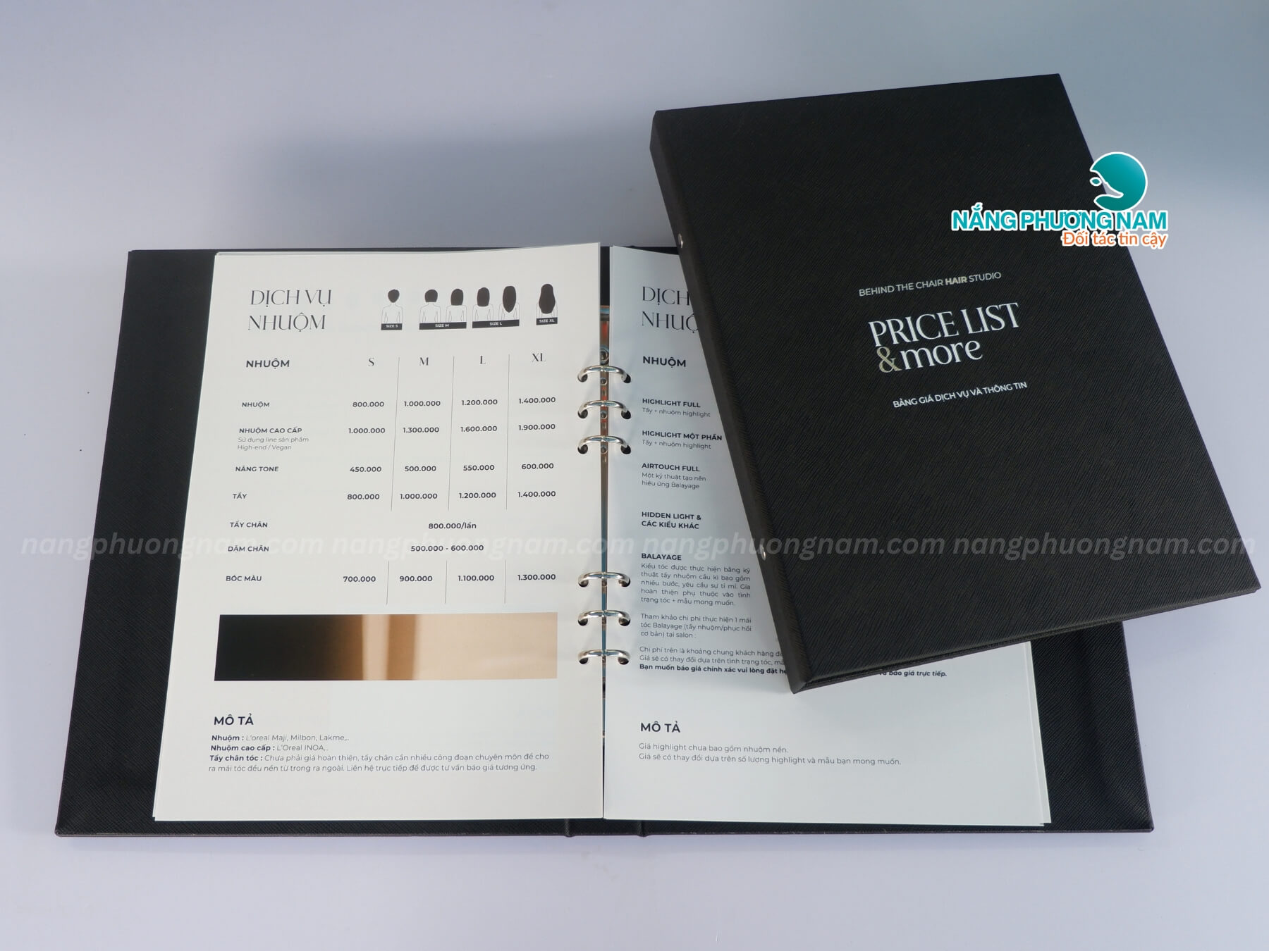 mau-menu-cho-salon mẫu menu bìa da gáy còng