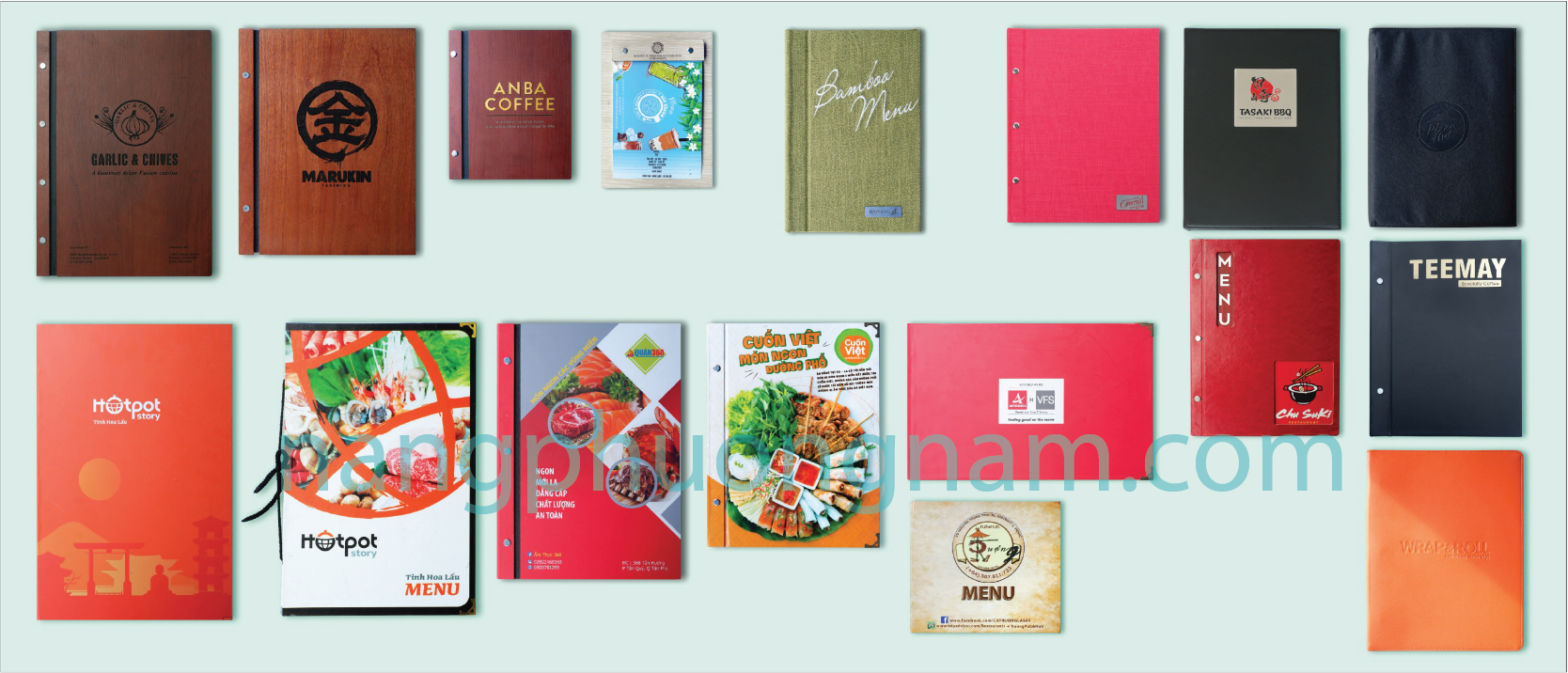 menu nhà hàng menu nhà hàng