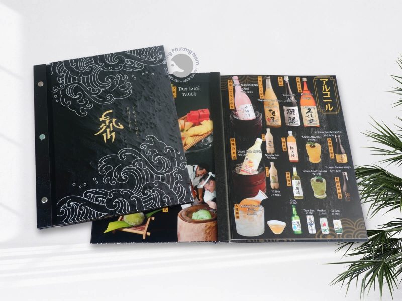 mau-menu-nha-hang-bang-bia-cung-dep mẫu menu nhà hàng bằng bìa da đẹp