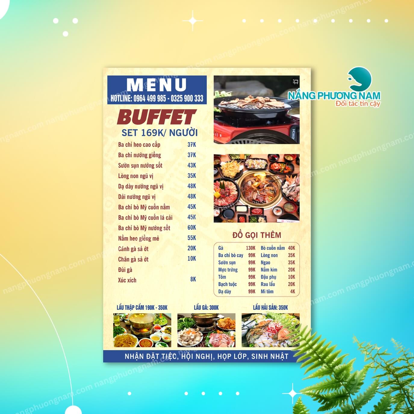 mau-menu-quan-nhau-binh-dan mẫu menu quán nhậu bình dân