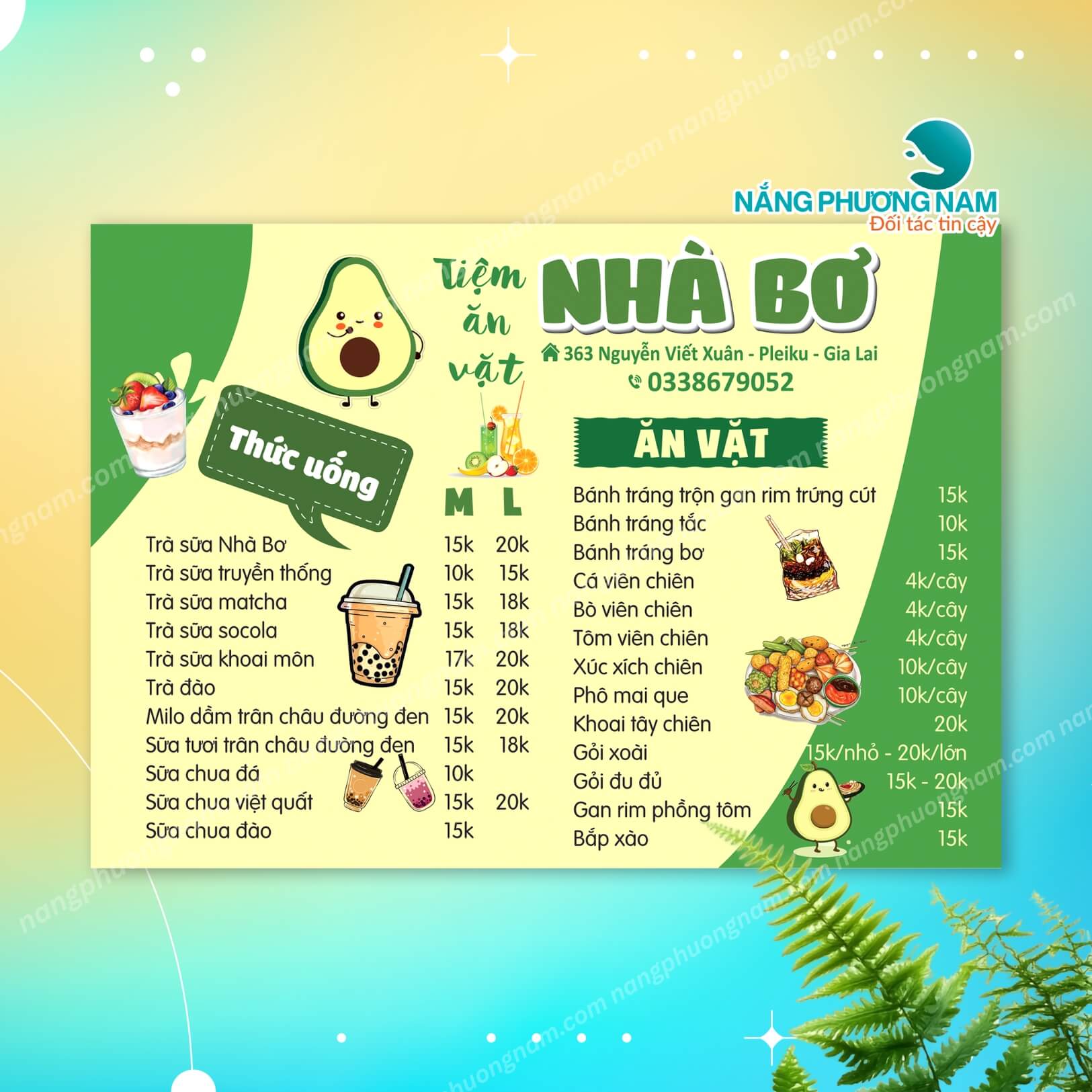 mau-menu-quan-tra-sua mẫu menu quán trà sữa đẹp