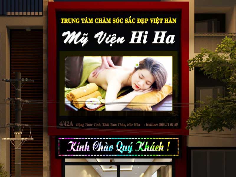 mau-thiet-ke-bang-hieu-doc-la thi công bảng hiệu spa