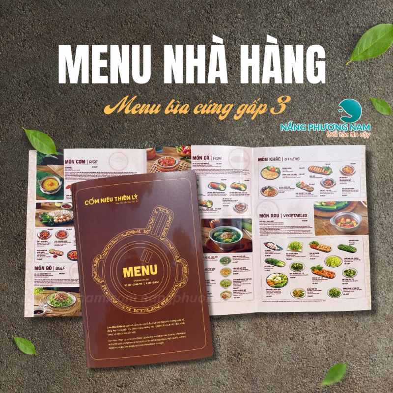 menu-bia-cung-gap-ba Menu bìa cứng gấp ba gọn nhẹ, tiện lợi