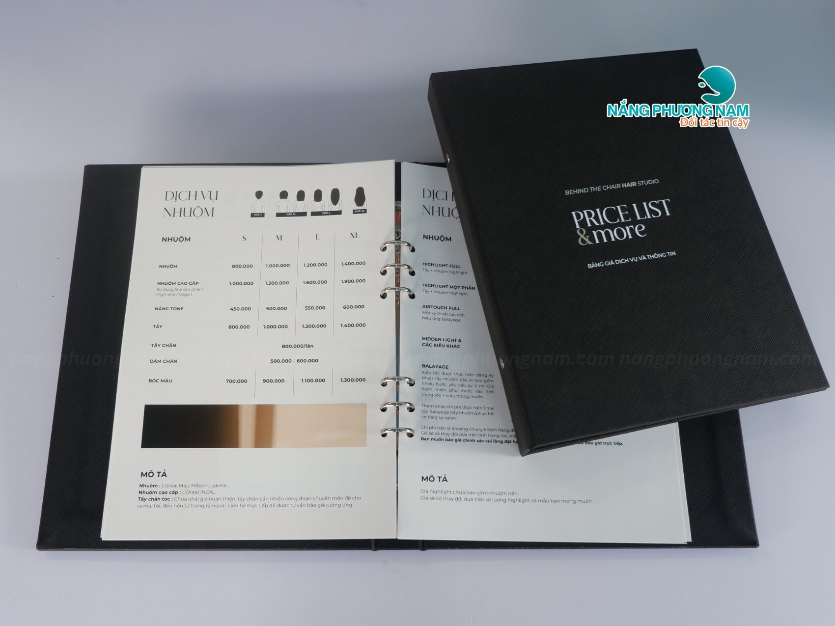 menu-bia-da-gay-cong-in-uv Menu bìa da PU ruột giấy nhựa chống nước