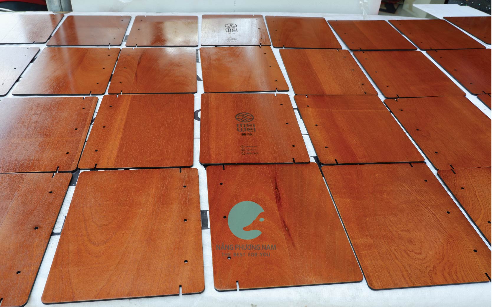 Menu bìa da kết hợp menu bìa gỗ NPN Menu bìa da kết hợp menu bìa gỗ NPN