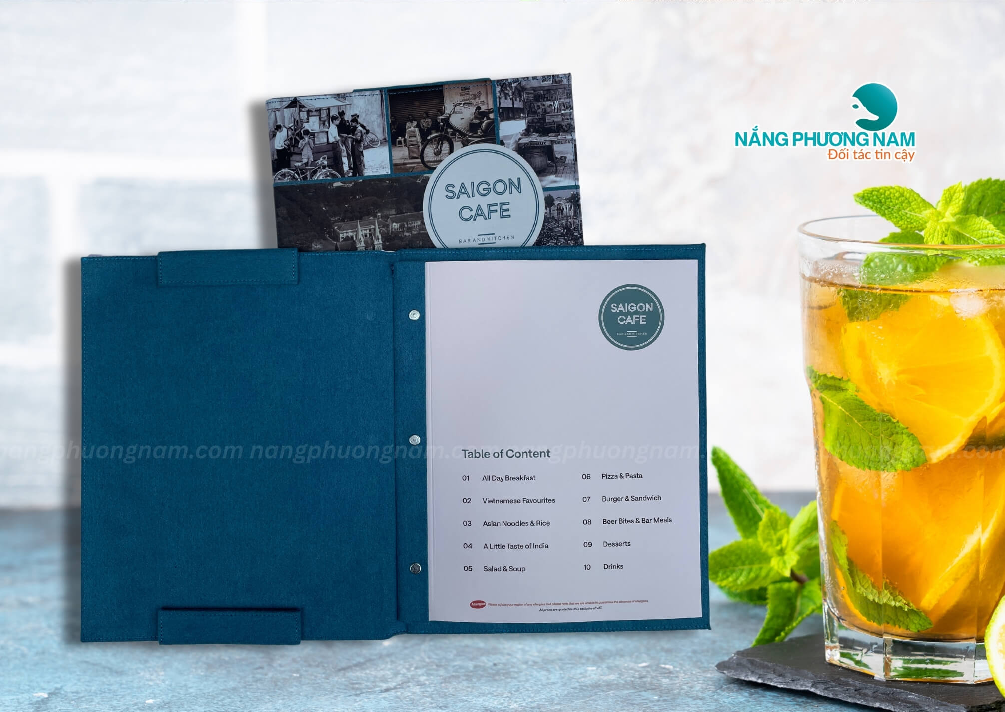 menu-bia-vai-cho-nha-hang-quan-cafe Mẫu menu bìa vải cho nhà hàng quán cafe