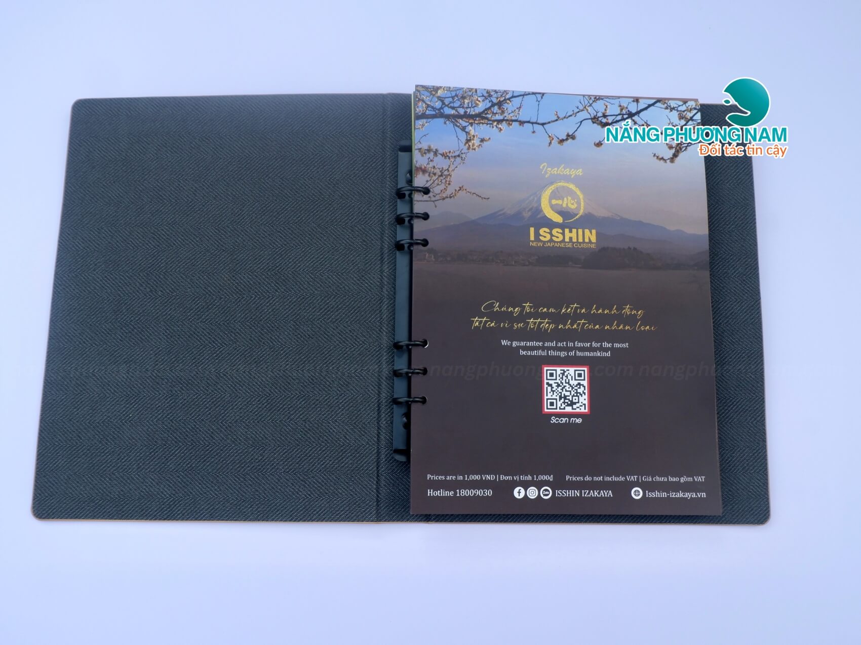 menu-da-bia-cong-dep Ruột menu sử dụng giấy c300 cán màng