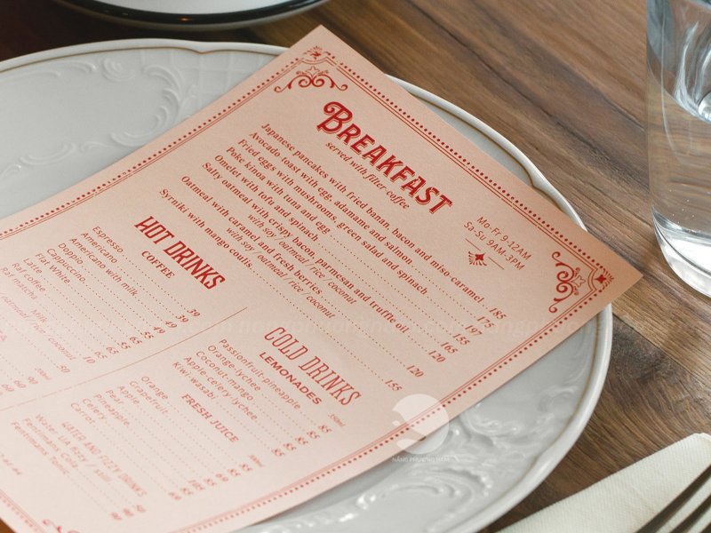 menu-giay-de-ban menu cầm tay