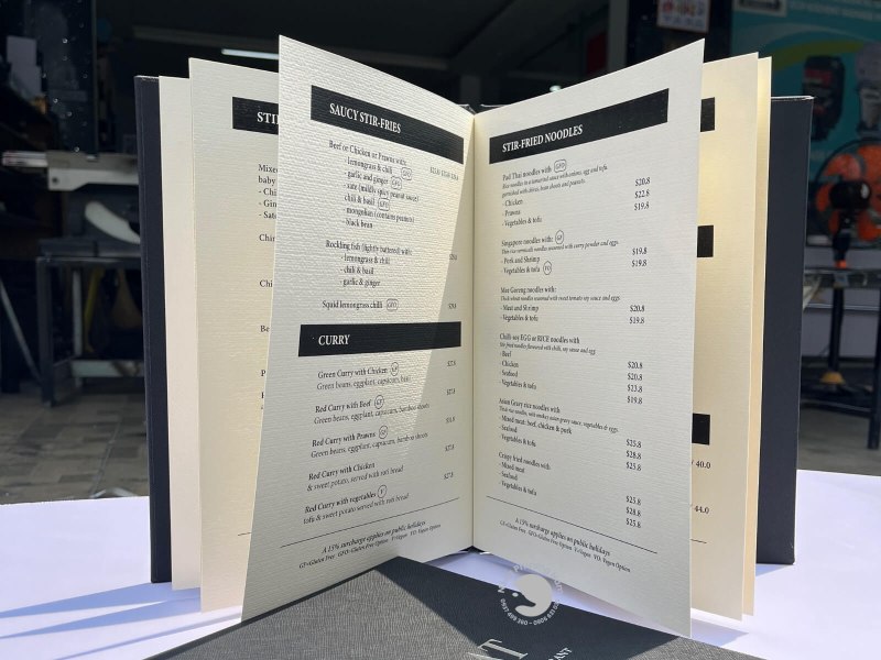 menu-giay-my-thuat mẫu menu giấy mỹ thuật