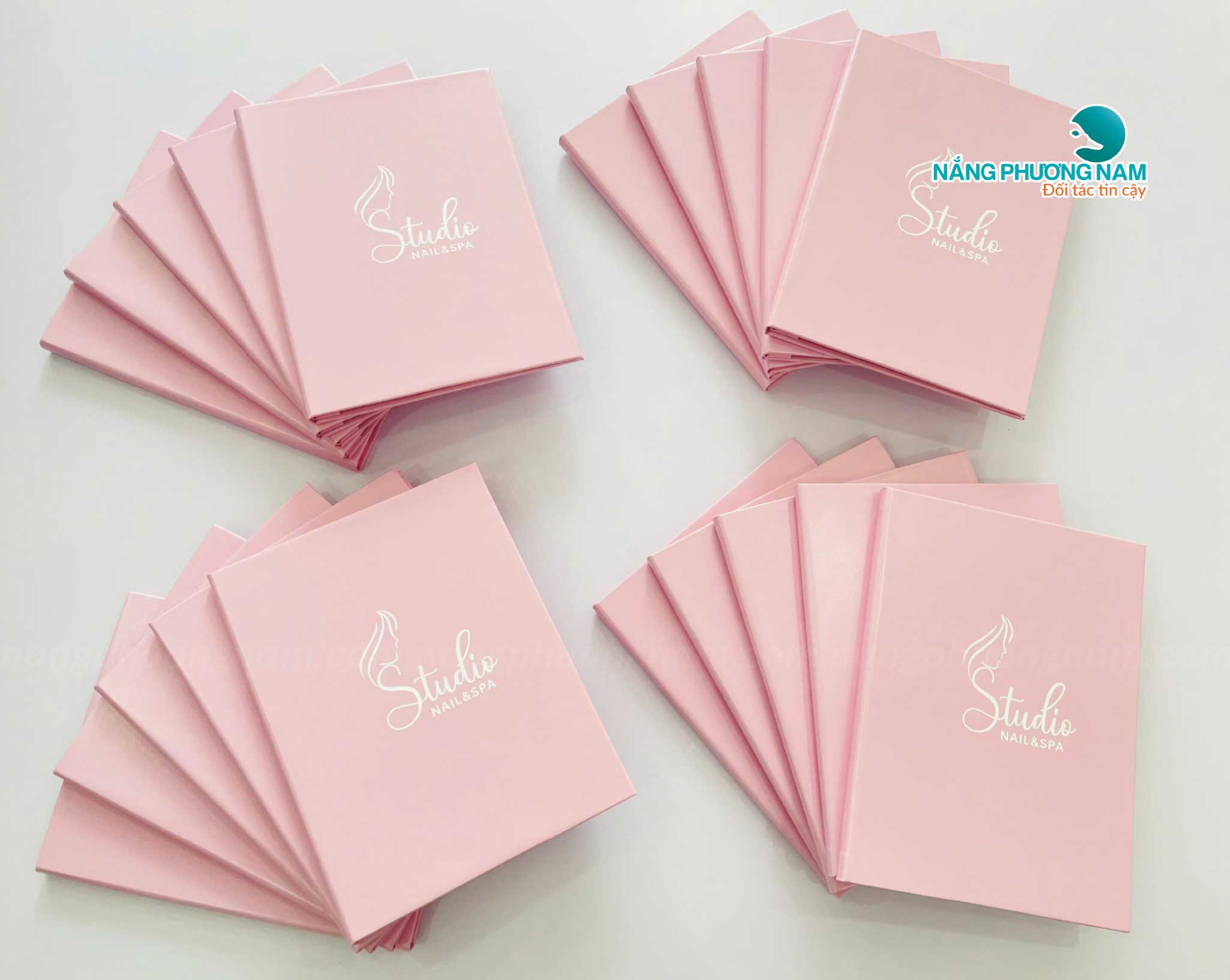 menu-nail-spa Menu bìa da PU chất lượng