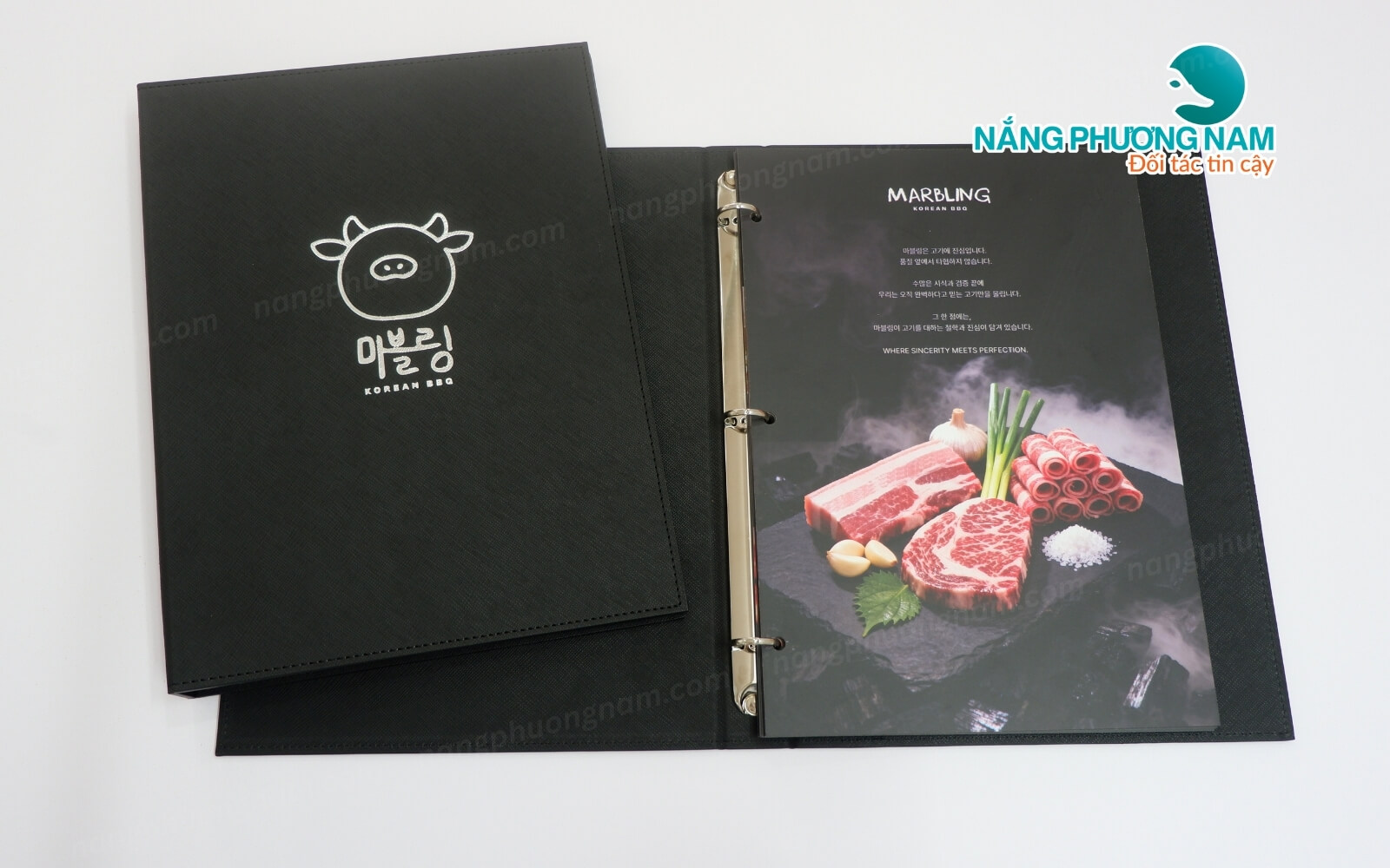 menu-nha-hang-han-quoc Dịch vụ thiết kế, in menu nhà hàng tại Nắng Phương Nam