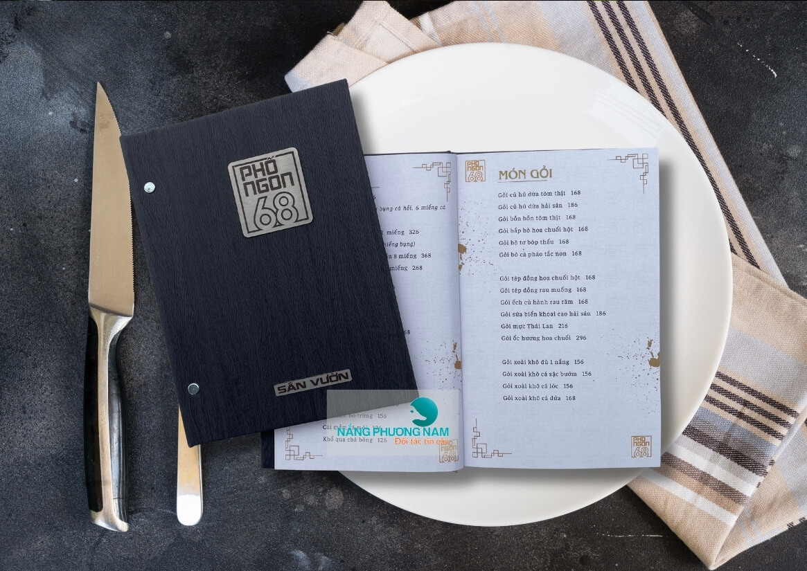 menu-nha-hang-bang-bia-da menu nhà hàng bằng da