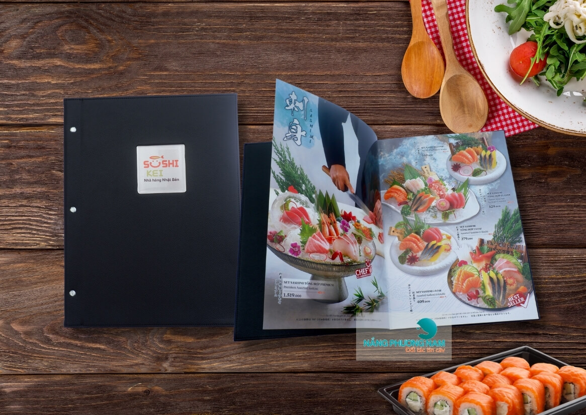 menu-nha-hang-sushi-kei Mẫu menu cho nhà hàng SUSHI