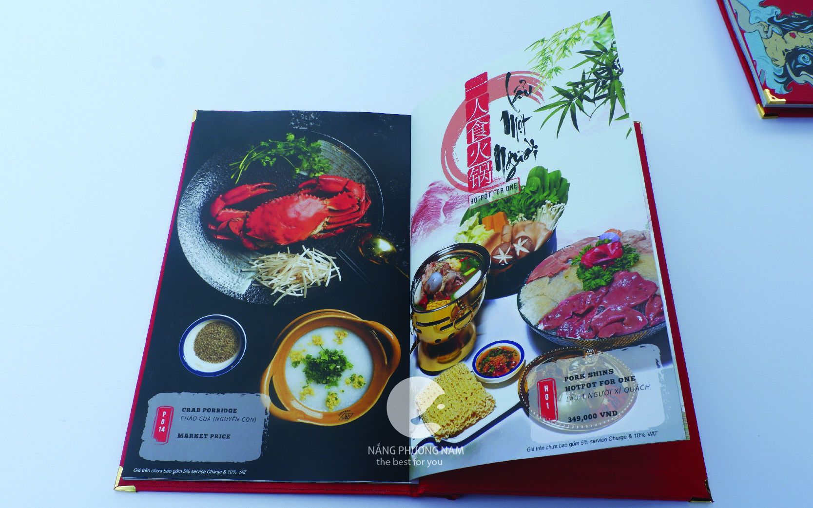 Mẫu in menu bìa da đẹp và ấn tượng cho nhà hàng Mẫu in menu bìa da đẹp và ấn tượng cho nhà hàng