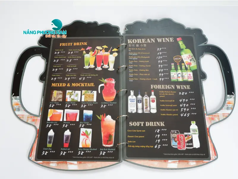 menu-tra-sua-menu-phong-cach Phong cách riêng của mỗi quán trà sữa