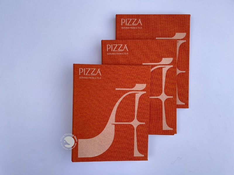 menu-vai-logo-in-uv mẫu thiết kế menu bằng bìa vải đẹp