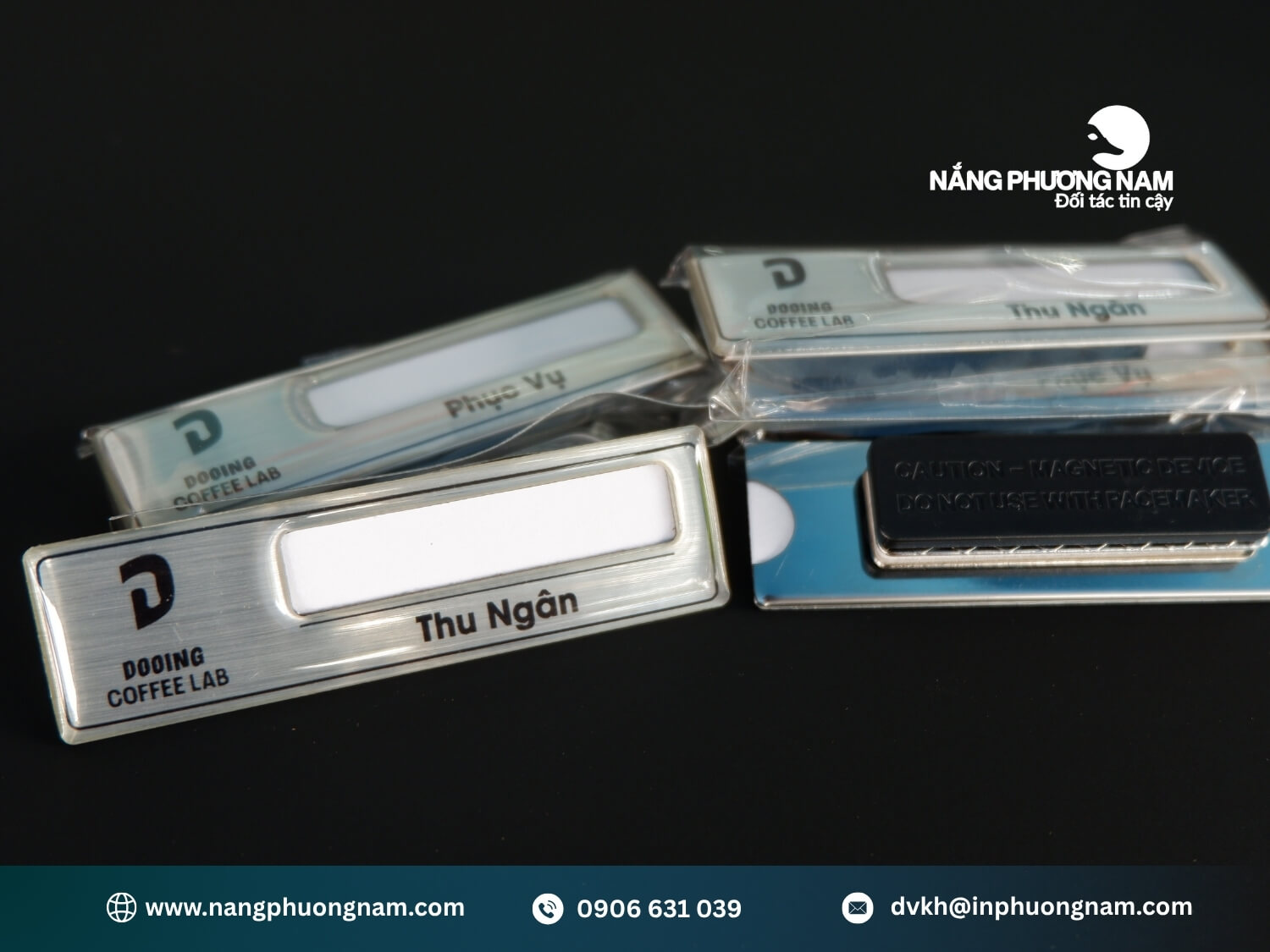 the-deo-nhan-vien Mẫu thẻ đeo nhân viên Dooing Coffee Lab