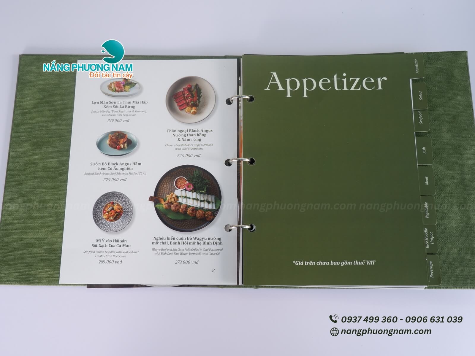 thiet-ke-bia-menu-gay-cong thiết kế bìa menu gáy còng