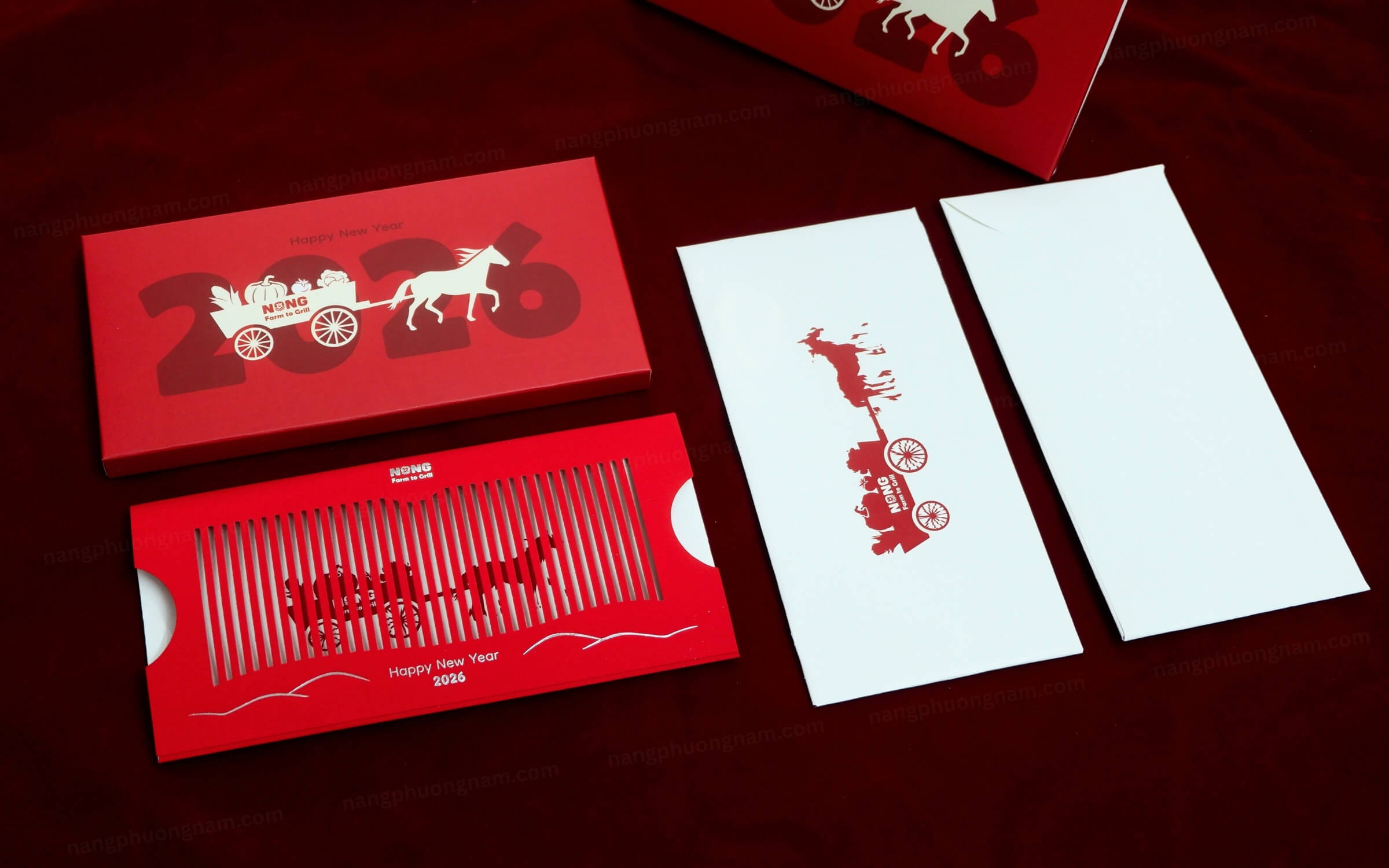 thiet-ke-in-an-bao-li-xi-dep Đa dạng các chất liệu giấy in bao lì xì