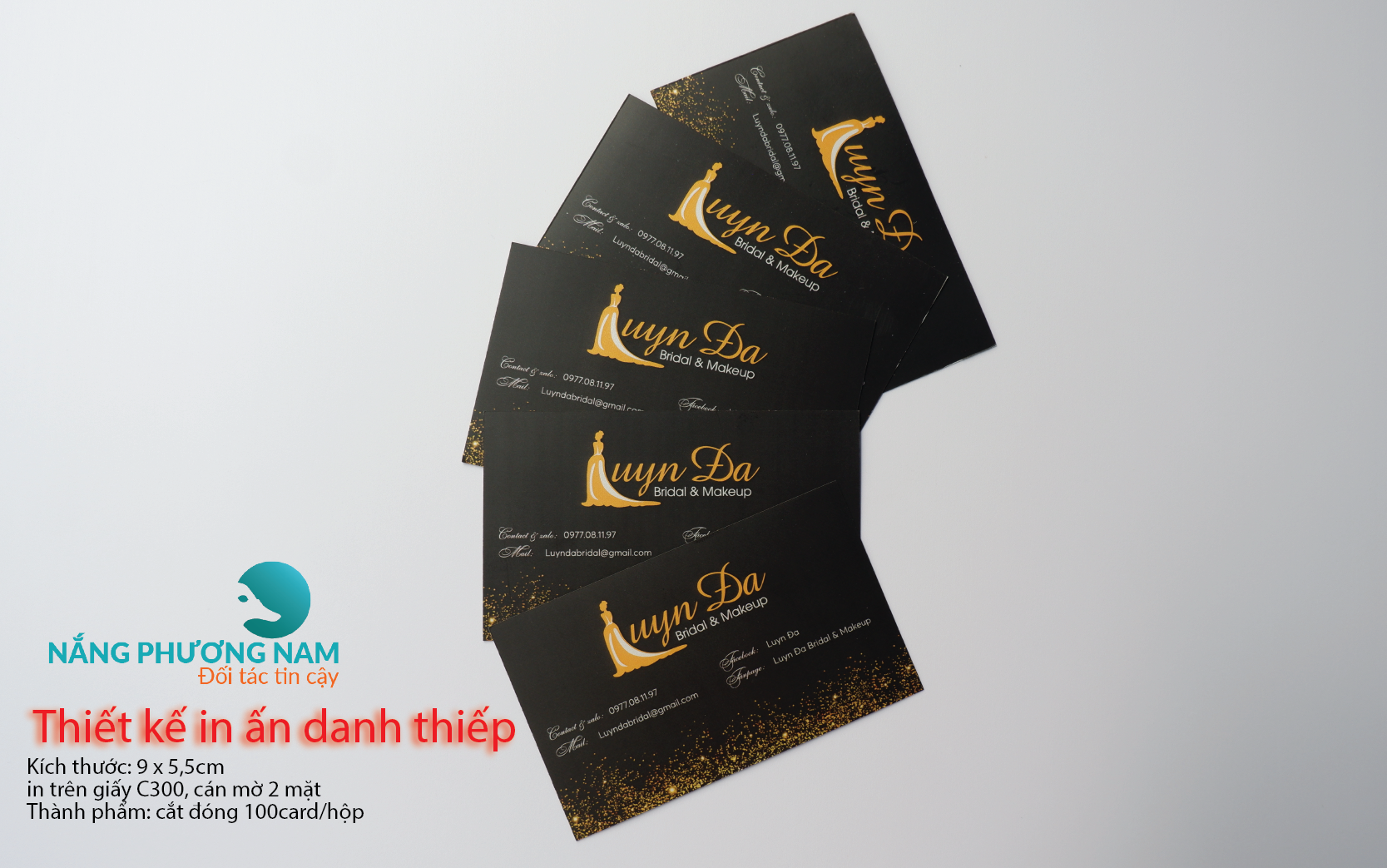 thiết kế in ấn danh thiếp - in giấy C300 cán mờ thiết kế in ấn danh thiếp - in giấy C300 cán mờ