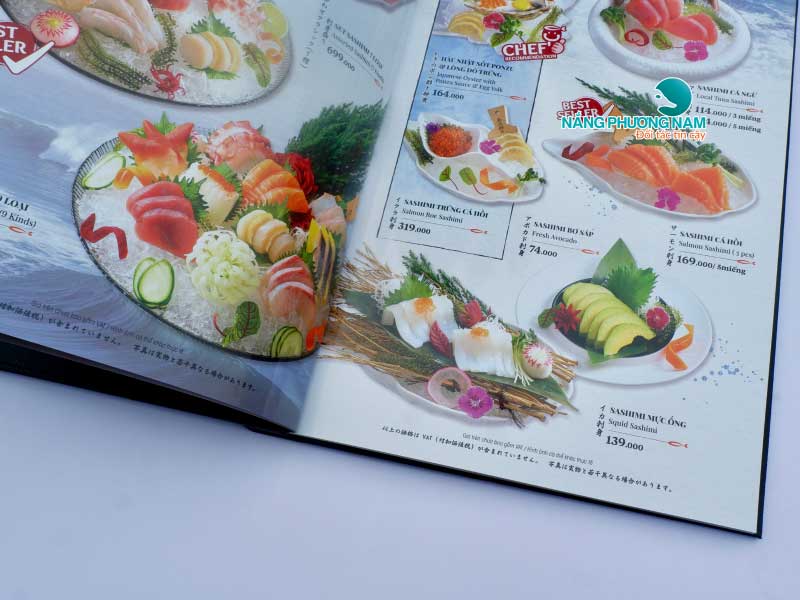 thiet-ke-in-an-menu-dep Thu hút khách hàng bằng cách kể câu chuyện món ăn