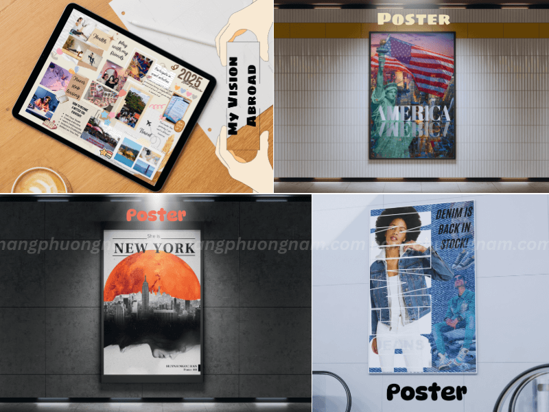 thiet-ke-in-an-portfolio-chuyen-nghiep Thể hiển các dự án nổi bật của bản thân