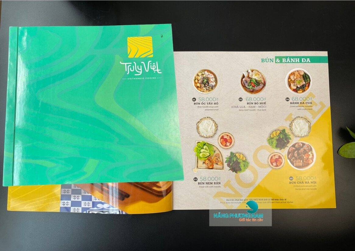 thiet-ke-menu-bia-cung Menu quán ăn bấm ghim giữa