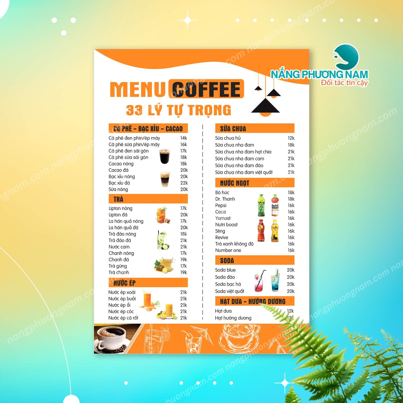 thiet-ke-menu-quan-nuoc-dep-an-tuong thiết kế menu quán nước đẹp ấn tượng