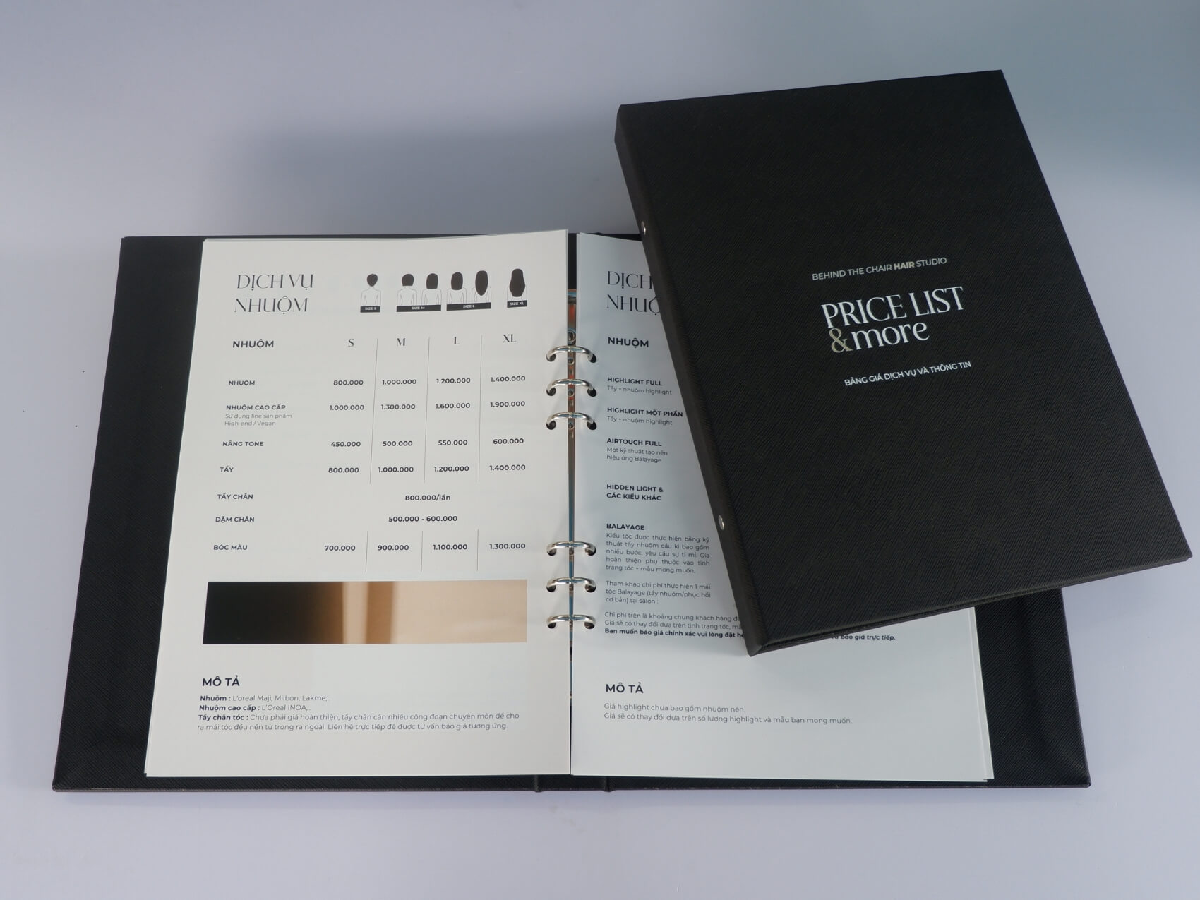 thiet-ke-menu-salon mẫu thiết kế menu salon