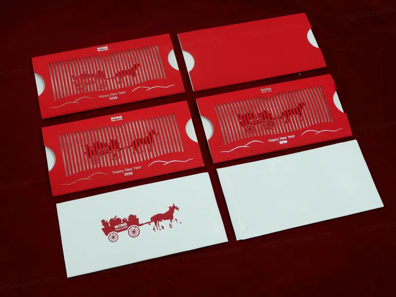 Dịch vụ In Bao Lì Xì Theo Yêu Cầu Sang Trọng Cho Doanh Nghiệp