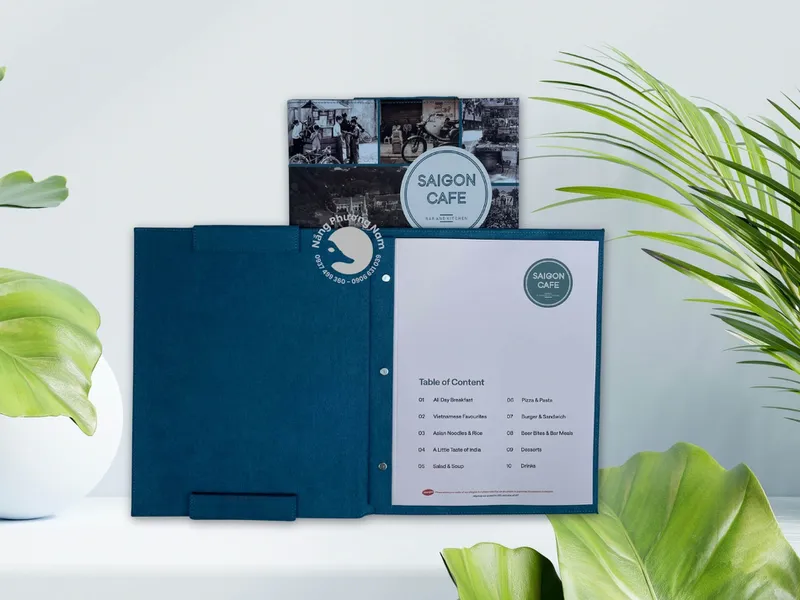 Đừng In Menu Nếu Chưa Xem Qua 20+ Mẫu Menu Vải Sang Trọng Này.