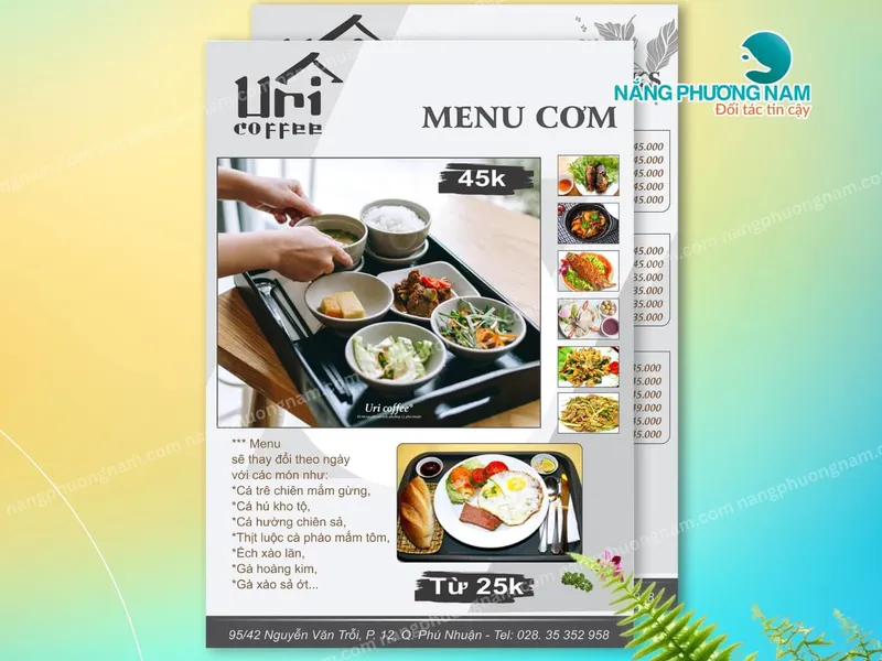 30+ Mẫu Menu Quán Nhậu Hot Nhất – Quán Mới Khai Trương Không Nên Bỏ Qua.