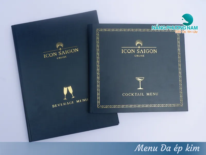 Báo giá in menu da mới nhất dành cho nhà hàng, quán ăn, spa, nail