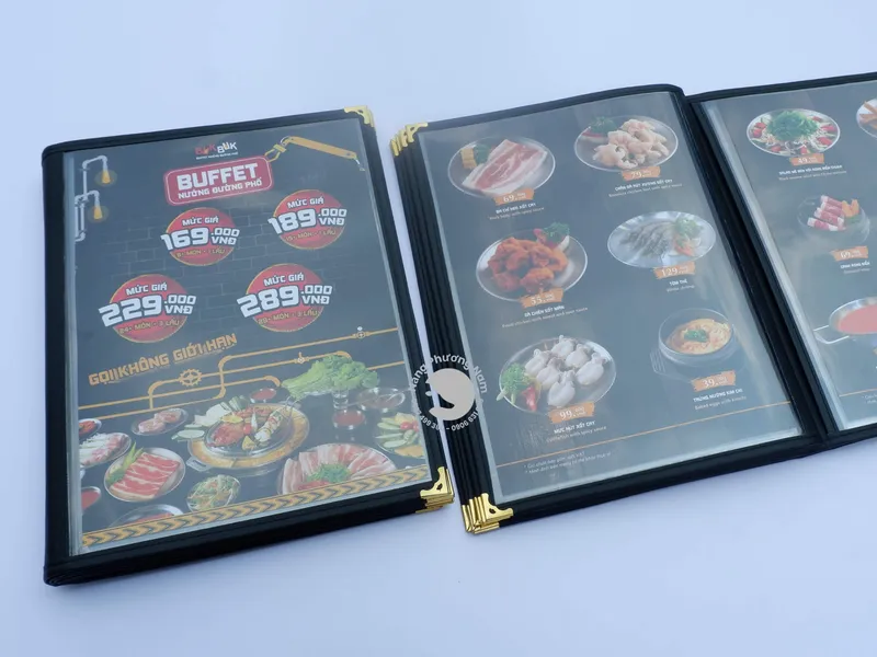50+ Mẫu Menu Bìa Da Đẹp Và Sang Trọng Cho Nhà Hàng, Khách Sạn, Quán Cafe